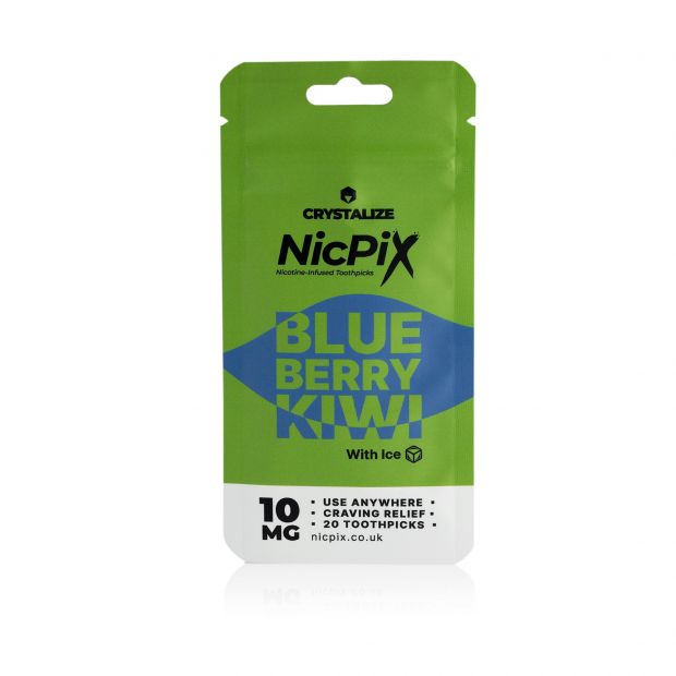 NicPix Blueberry Kiwi Nicotine Toothpicks